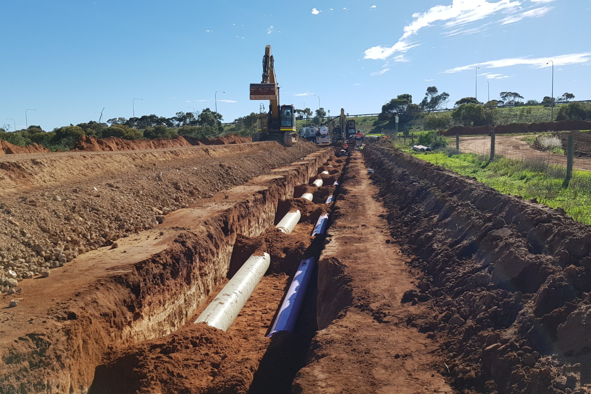 Murray Bridge WWTP - Pipelines