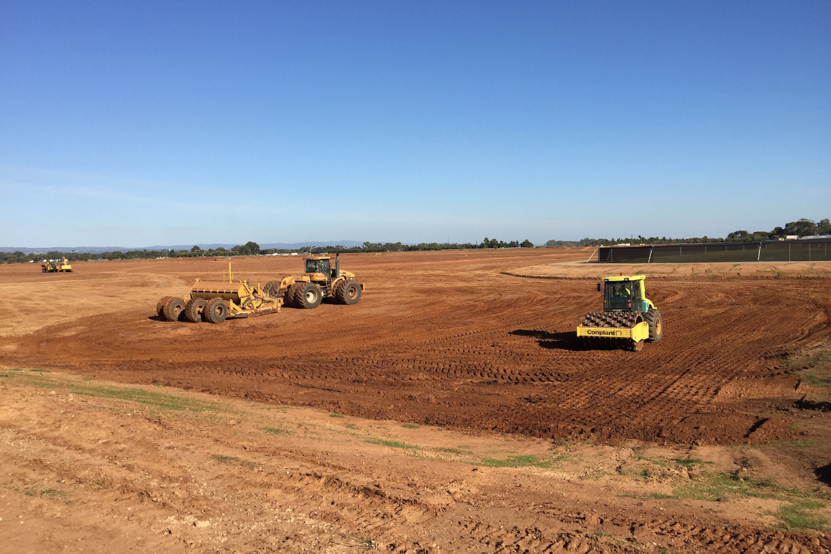 NEXY Detention Basin - Earthworks