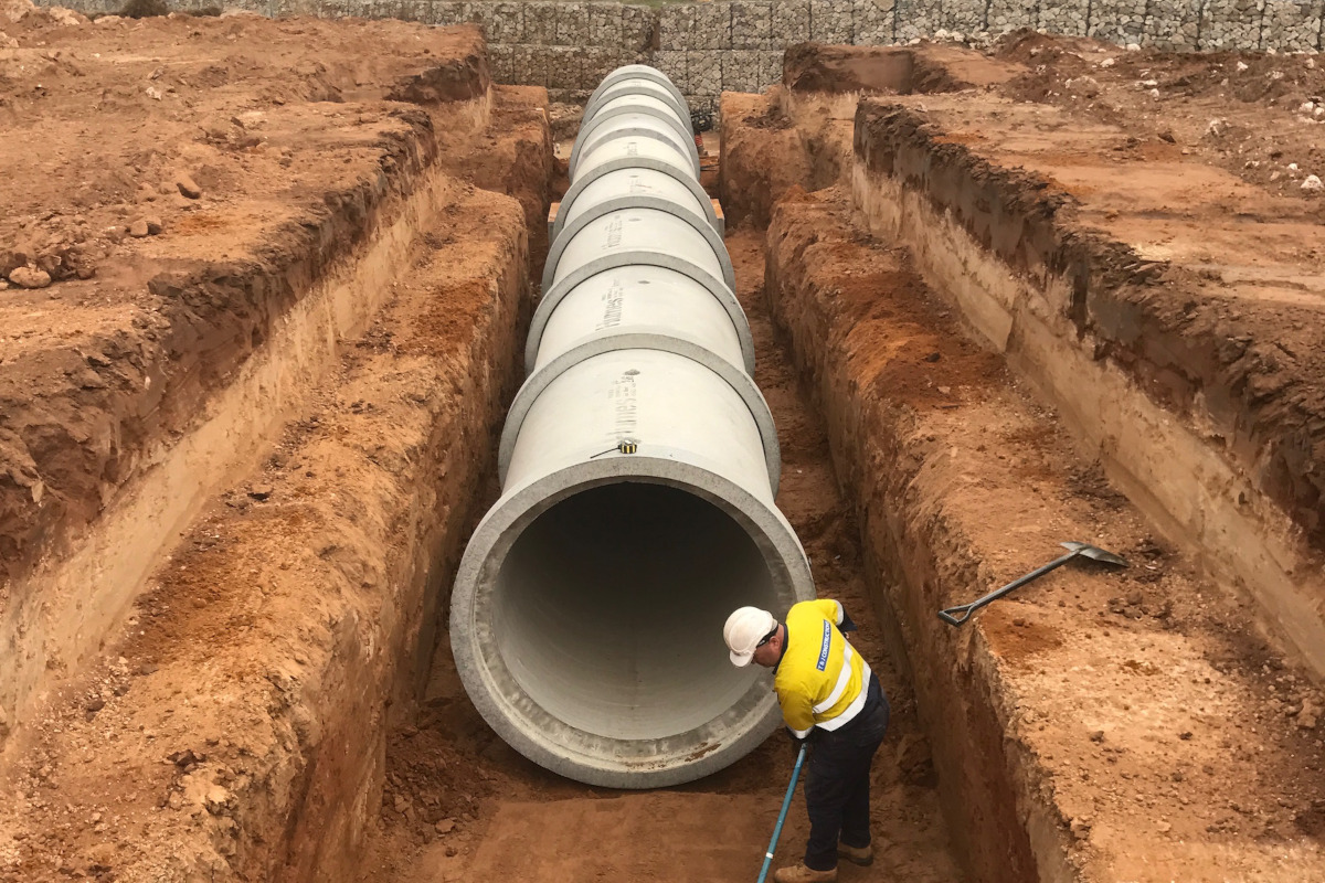 NEXY Detention Basin - Stormwater